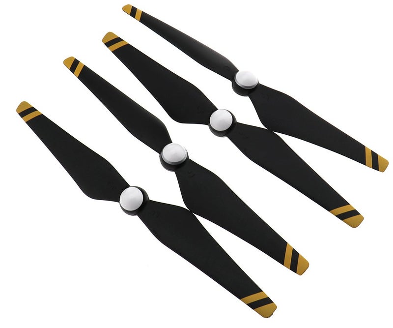 Micro Trader 4Pcs Carbon Fiber Quick Release Composite Propeller Prop Compatible with DJI Phantom 4/4 Pro - Image 1